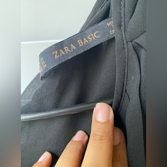 Zara Black Blouse - Picture 3 of 4